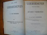Oosterzee J.J. van - Leerredenen over vrije stoffen des ouden verbonds  Deel II, eerste deel