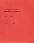Vereniging Rembrandt - Verslag over het jaar 1979