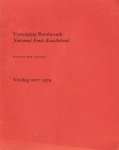 Vereniging Rembrandt - Verslag over het jaar 1979