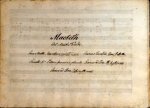 Verdi, Giuseppe: - [Kopistenhandschrift] Macbeth / Del Maestro Verdi. / Scena e Duetto "Due vaficini compieli or sono. Scena e Cavatina "Vienni! t`affuetta. Finale III°. Vada in fiamme e in polve cada. Scena ed Aria "Ah! la paterna mano. Scena ed Aria "Pietà, ri...