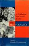 Alexander P.D. Mourelatos - The Pre-Socratics A Collection of Critical Essays