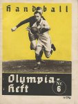 - Olympiaheft Nr. 6 -Handball - Olympiaheft Nr. 6 -Handball