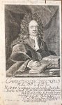 Fritzsch, Christian (1695-1769) - Portrait print ca 1730 | Portrait print of writer Christianus Stockius (Christian Stock) (1672-1731) by Christian Fritzsch (1695-1769), 1 p.