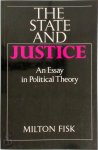 Milton Fisk - The State and Justice
