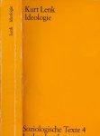 Lenk, Kurt - Ideologie: Ideologiekritik und Wissenssoziologie