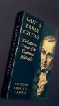 Sassen, Brigitte - Kant's early critics