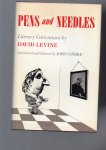 Levine David - Pens and Needles, Literary Caricatures, intro and selection by John Updike.