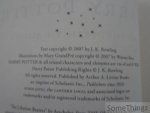 J. K. Rowling. - Harry Potter and the Deathly Hallows. [First American edition, July 2007 10 9 8 7 6 5 4 3 2 1 07 08 09 10 11]