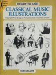 Bob Giuliani 308486 - Ready-to-use Classical Music Illustrations Copy-free designs / Printed one side / Hundreds of uses