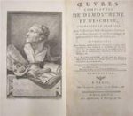 Demosthenes, Aeschines, l'Abbé Auger - Oeuvres completes de Dêmosthene et d'Eschine