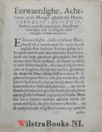 Jansenius, Cornelius - Catholycke Uyt-Wis-Spons Over de aenmerckinghen, die Gisbert Voetivs heeft uyt-ghegheven Teghen den Preservatyf-Dranck. Toe-gheeyghent de Godt-vreesende ende mannelijcke Catholijcke Burgeren van den Bosch. Over-gheset uyt het Latijn inde Neder...