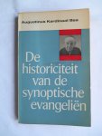 Augustinus Kardinaal Bea - De historiciteit van de synoptische evangeliën.