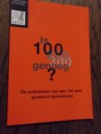 Mulder, C. - Is 100 200 300 genoeg? De problemen van een (te) snel groeiend specialisme