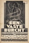 KLEEREKOPER, A.B. - Een vaste burcht. Een woord van den dag op Kerstmis 1932.