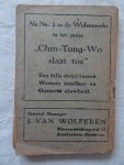 N.n.. - De vlucht van Stille no. 9, of de strijd om de luchtvaartdocumenten. Detective-beeldverhaal. Wolvenreeks no. 1.