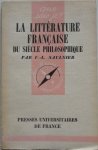 Saulnier Par V L - La litterature Francaise Du siecle philosophique