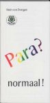 H. van Dongen - Para?normaal! / Ankertjes / 201
