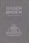  - Baden-Baden Tourist resort - thermal waters in the Black Forest (Germany)