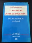 Dingemans, G.D.J. - Als hoorder onder de hoorders