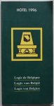 Leclecq D voorzitter - Hotel 1996  Logis de Belgique Logis van België  Logis von Belgie 3 talig