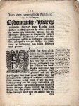 [Staten van Holland en Westfriesland]. - Van den veertigsten penning van de scheepen. Ordonnantie, waar op alomme binnen [...] Holland en Westvriesland [...] geheeven sal werden den veertigsten penning van alle scheepen [...] die verkogt [...] worden.