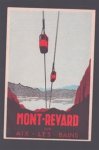 RECLAME KAART - (TOERISME / TOERISTEN BROCHURE) Mont-Revard  -  Aix-les-Bains