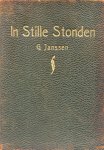 Janssen, G. - In Stille Stonden (Gedichten)