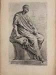 Perrier, François (1594-1649) - [Antique mythology print, etching] Roman Consul ['Segmenta nobilium signorum et statuarum.'], published 1638.