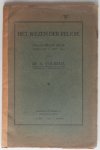 Volbeda S - Het wezen der religie Inaugureele rede gehouden 14 sept 1915 Hoogleraar van de Theologische School der Christel. Gereformeerde Kerk gehouden te Grand-Rapids Mich. U.S.A.  Eerdmans Sevensma