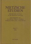 Haase, Marie-Luise (red.). - Nietzsche Studien. Internationale Jahrbuch für die Nietzsche-Forschung. Band 17.