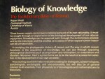 Riedl, Rupert - Biology of Knowledge