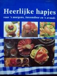 Kookbibliotheek - "Heerlijke hapjes"  Voor 's morgens, tussendoor en 's avonds.