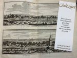 HAEN, A. DE/SPILMAN, H., - Het dorp Laren in Gooiland te zien van het Laarder kerkhof 1743/Het dorp Blarikum in Gooiland van den Tafelberg te zien 1743.