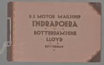 Rotterdamsche Lloyd. - Het dubbelschroef passagiers- en mail-motorschip Indrapoera
