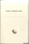 Vervoorn, Aat (introductie) - Enric Adsera Riba: Tien litho's, exlibris van de steen gedrukt