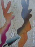 Grinten, Hans van der /Wildermuth, Armin/Dieter Koepplin / ed. - Franz Eggenschwiler.   - werke 1950 bis 1985 objekte ,schmuck, Zeichnungen, Malerei , Druckgraphik