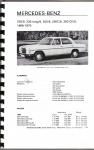 P.Olyslager - Mercedes Benz 230 / 250 CE8 1969=1970