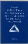 M. Stokhof - Taal en betekenis een inleiding in de taalfilosofie