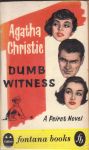 Christie, Agatha - Dumb witness - a Poirot novel