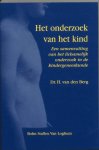 H Van Den Berg - Onderzoek van het kind
