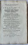 Hogendorp, Didericus van, uit Amsterdam - Disputatio historico-juridica inauguralis, de Gulielmii, principis arausiae, liberi cultus divini, liberaeque conscientiae vindicis, juribus, in summum imperium in comitatu Hollandiae [...] Leiden H.W. Hazenberg 1822