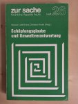 Lohff, Wenzel & Hans-Christian Knuth (Hrsg.) - Schöpfungsglaube und Umweltverantwortung; Zur Sache nr. 26