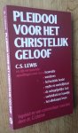 Ubbink - PLEIDOOI VOOR HET CHRISTELIJK GELOOF - En zijn verrassende opvattingen over o.a.*incarnatie *wonderen *het bezielde heelal *mythe en werkelijkheid *de onbegrepen god *verliefdheid en huwelijk *het alledaagse leven