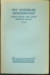 Mariale dagen (6 : 24-08-1936-26-08-1936 : Tongerloo) - Het goddelijk moederschap : verslagboek der zesde Mariale dagen, gehouden in de Norbertijner Abdij van O.L. Vrouw te Tongerloo van 24 tot 26 Augustus 1936.