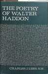 Lees, Charles J. - The poetry of Walter Haddon. Studies in English literature Volume XLVI