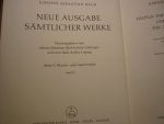 Bach; J. S. (1685-1750) - Einzeln überlieferte Klavierwerke II / Kompositionen für Lauteninstrumente; Klavier- und Lautenwerke, Band 10; Neue Ausgabe sämtlicher Werke