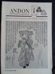  - Andon, Shedding Light on Japanese Art, Bulletin of the Society for Japanese Arts and Crafts- Vereniging voor Japanse Kunst