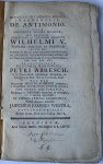 Westra, Jarichius Joannes, uit Harlingen - Dissertatio chemico-medica inauguyralis, de antimonio [...] Groningen Wed. Henr. Vechnerus & R. Lentz 1792
