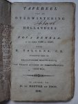 Tollens Cz., H.. - Tafereel van de overwintering der Hollanders op Nova Zembla, in de jaren 1596 en 1597.