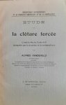 VANDEVELD Alfred (architecte-expert, géomètre) - Etude sur la clôture forcéeL'ARTICLE 663 DU CODE CIVIL INTERPRÊTÉ PAR LA DOCTRINE ET LA JURISPRUDENCE